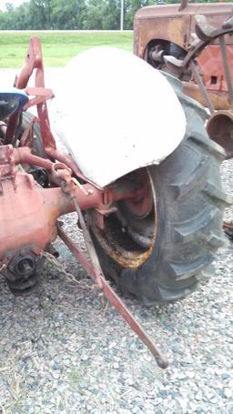 8N Ford Tractor with Loader & Bucket Motor Loose