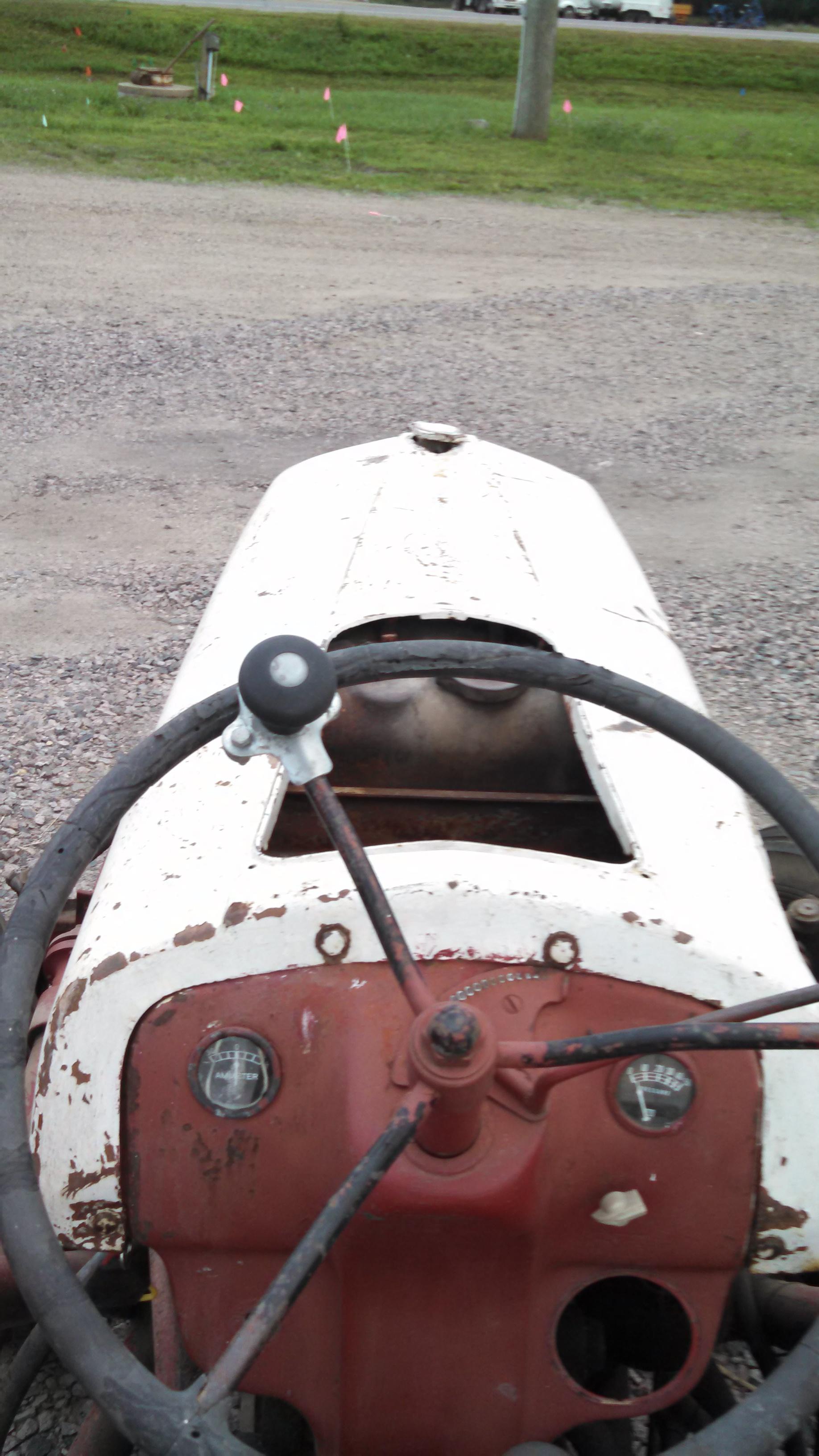 8N Ford Tractor with Loader & Bucket Motor Loose