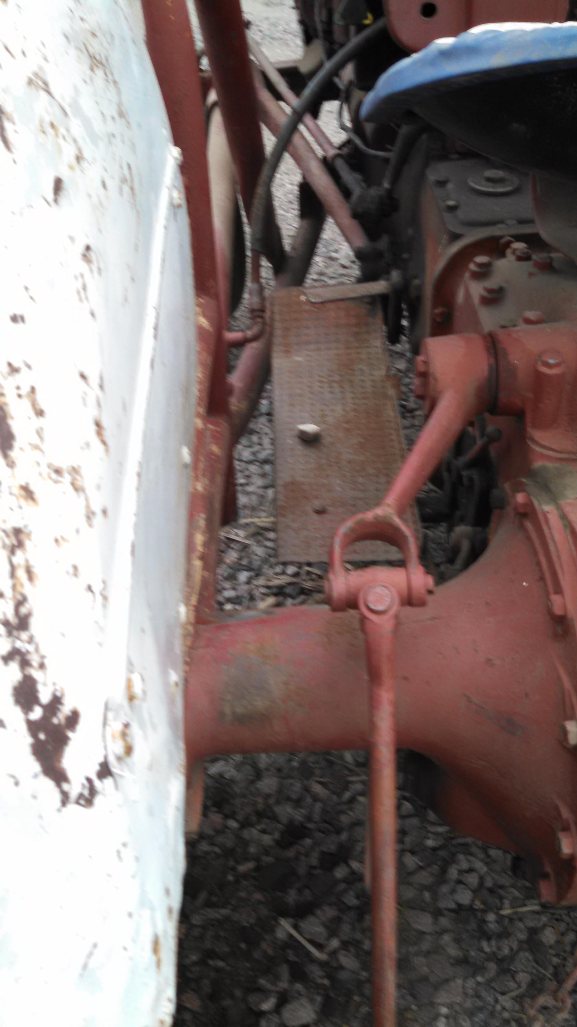 8N Ford Tractor with Loader & Bucket Motor Loose