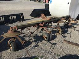 4 BASKET NEW HOLLAND HAY TEDDER
