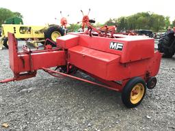 124 MASSEY FERGUSON SQUARE BALER