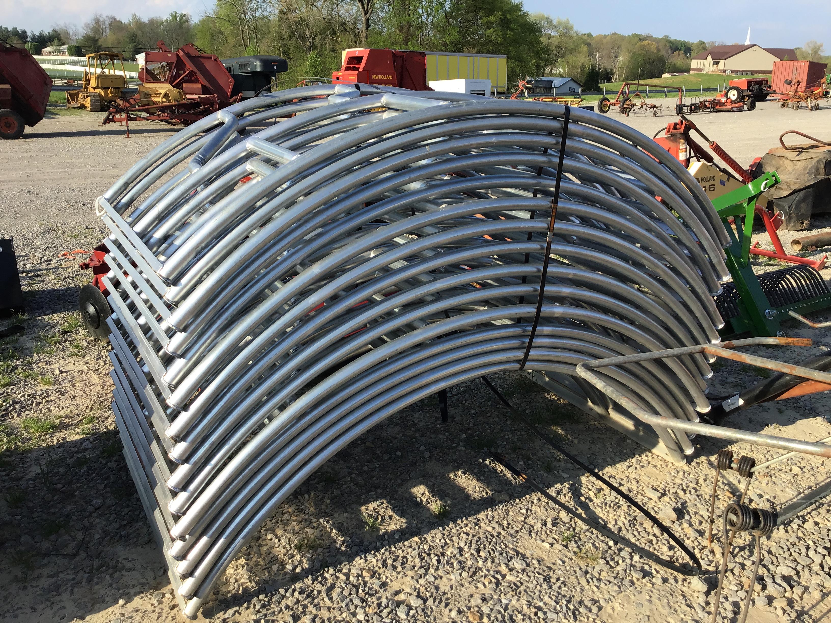 (5) NEW ROUND BALE FEEDERS