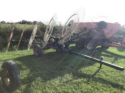 10 WHEEL V-RAKE