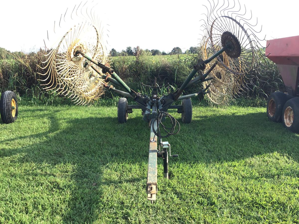 10 WHEEL V-RAKE
