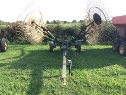 10 WHEEL V-RAKE