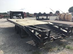 22FT ELITE GOOSENECK FLATBED TRAILER W/ TITLE
