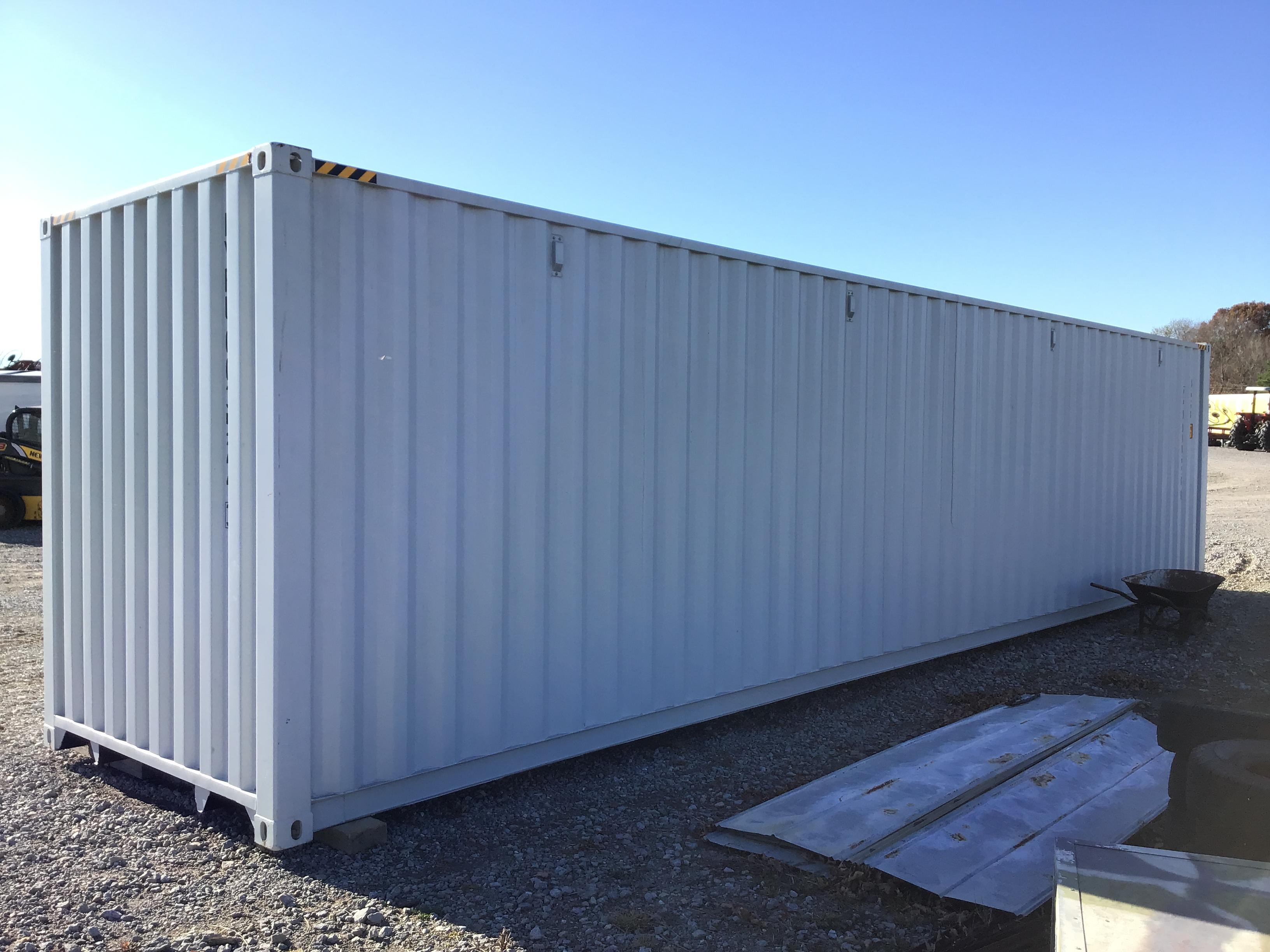 40FT CONTAINER W/ 4 SIDE DOORS