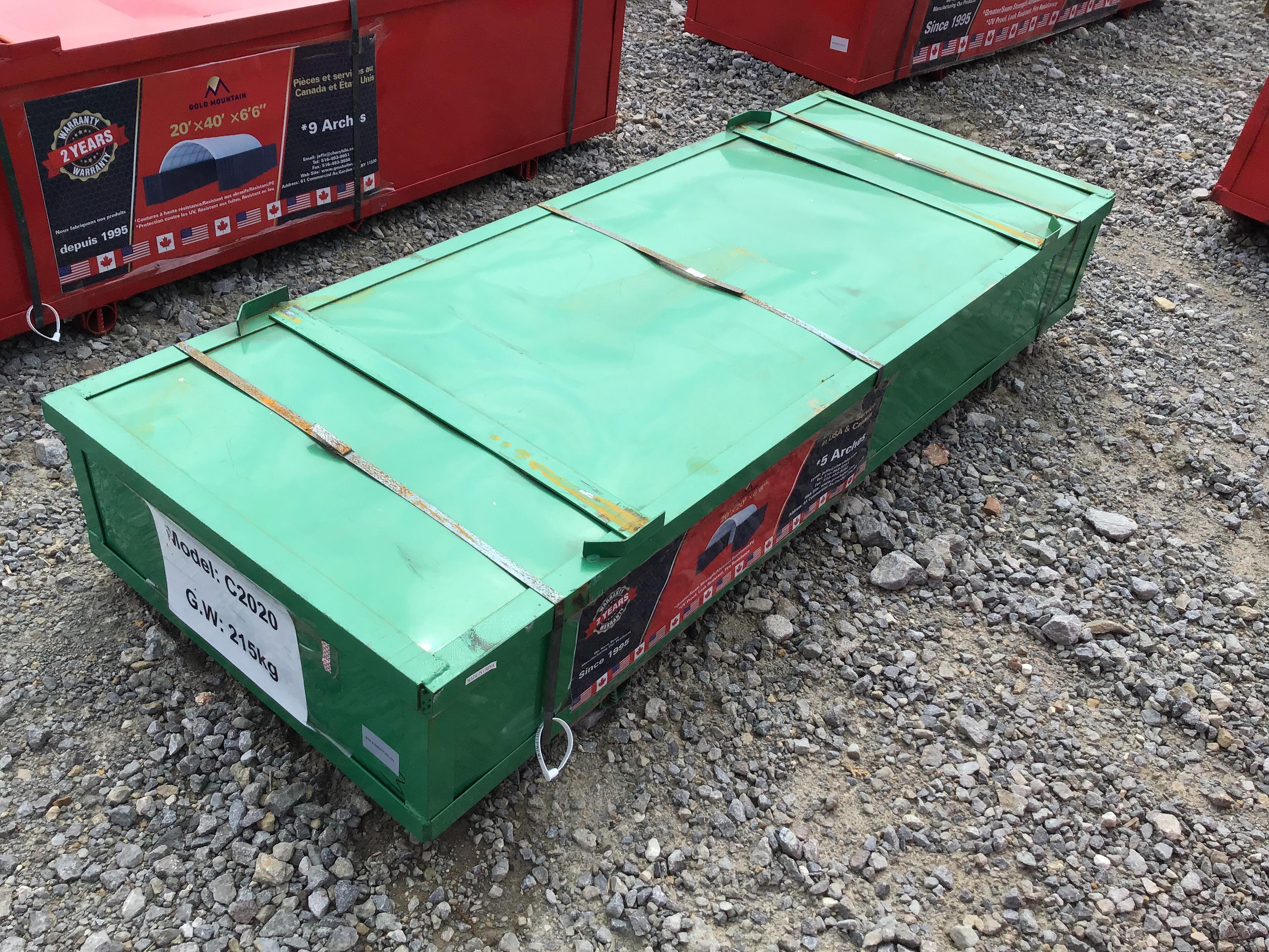 20FT X 20FT X 6'6'' CONTAINER SHELTER