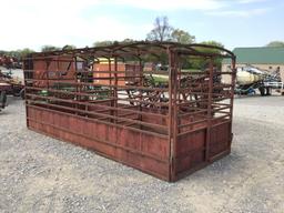 16FT LONG SLIDE-IN LIVESTOCK RACKS FOR FLATBED TRAILER
