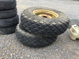 14.9-24 GOODYEAR BRAND FLOATATION TIRES AND WHEEL - BOTH ONE PRICE