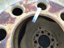 14.9-24 GOODYEAR BRAND FLOATATION TIRES AND WHEEL - BOTH ONE PRICE