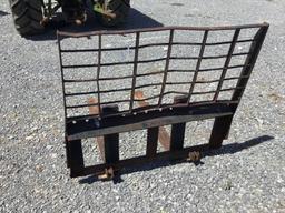 OLD STYLE NEW HOLLAND SKID STEER PALLET FORKS
