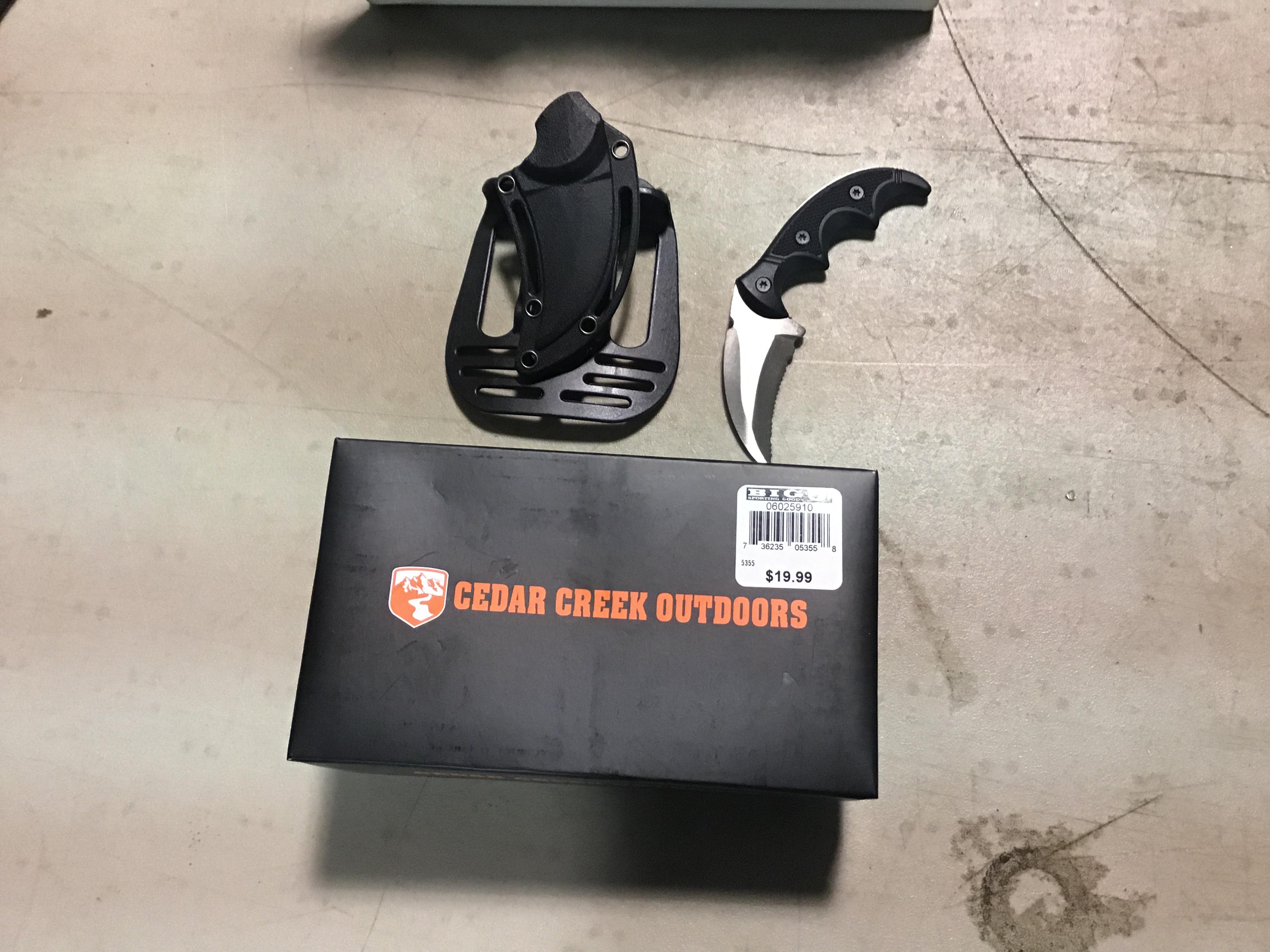 CEDAR CREEK POCKET KNIFE