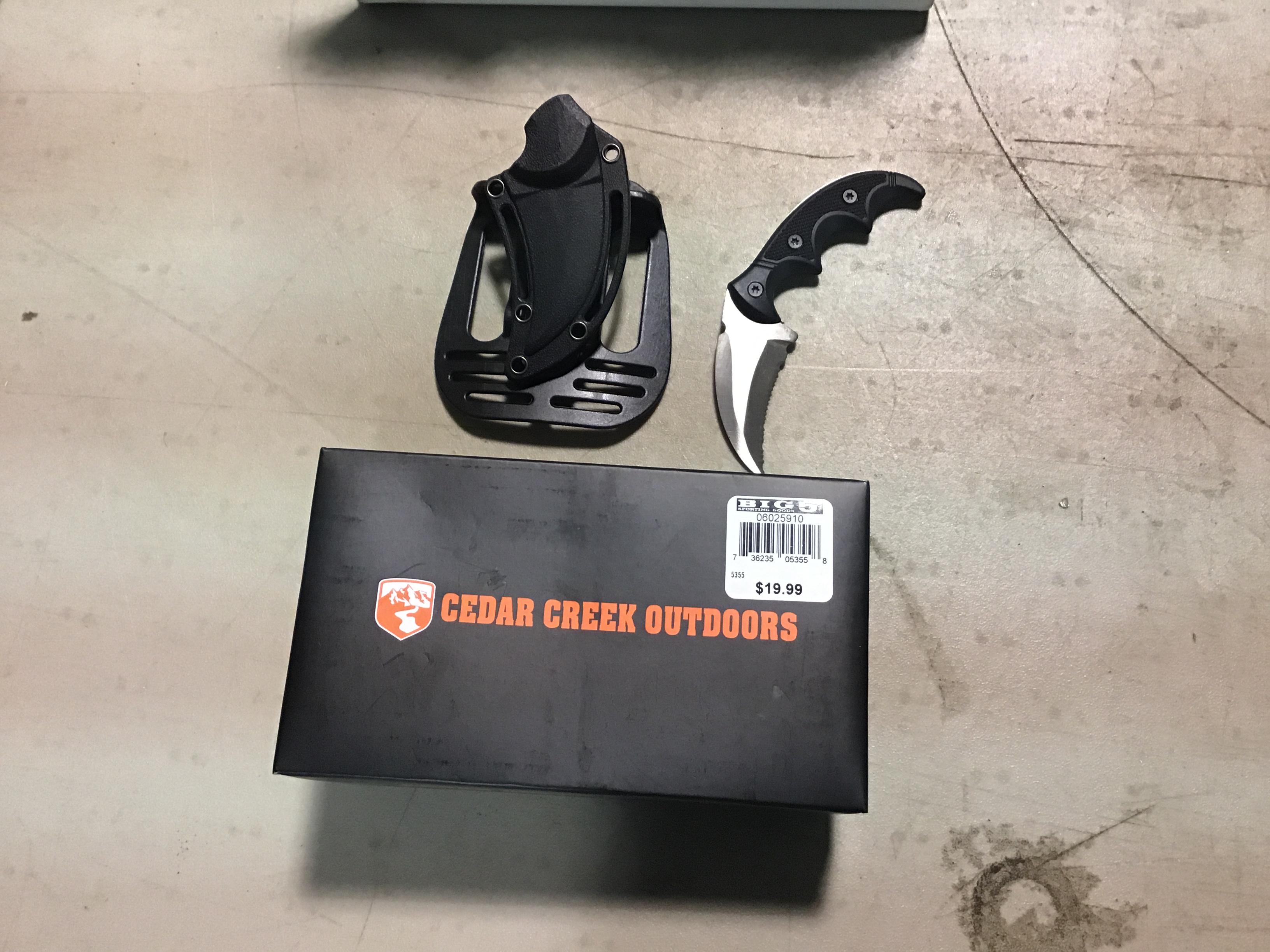 CEDAR CREEK POCKET KNIFE