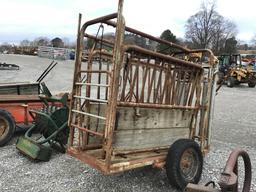 TRANSPORT CATTLE CHUTE
