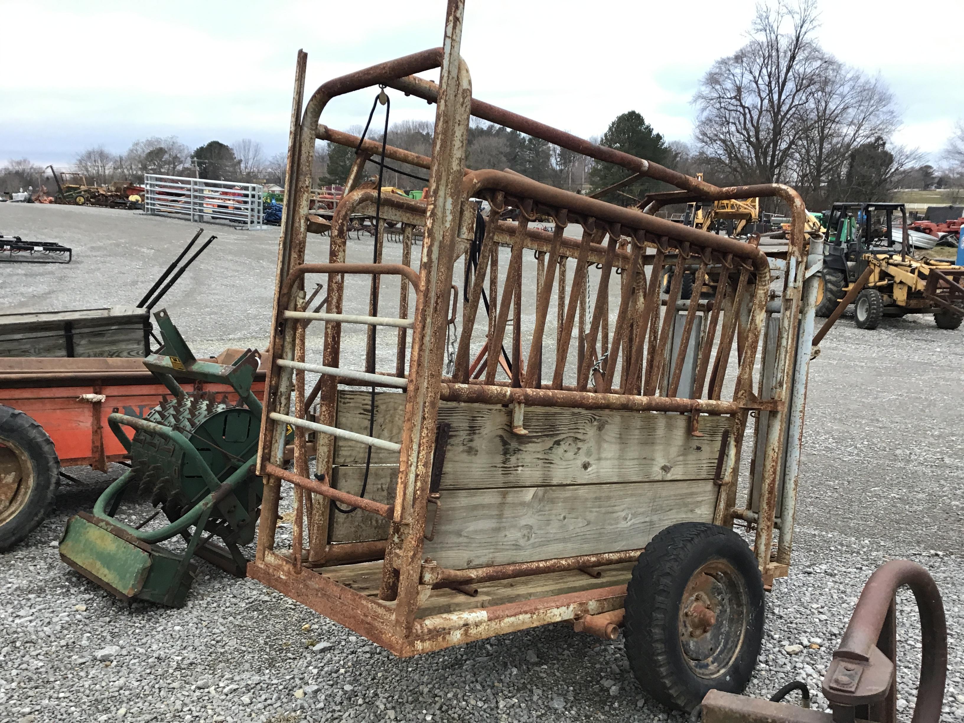 TRANSPORT CATTLE CHUTE