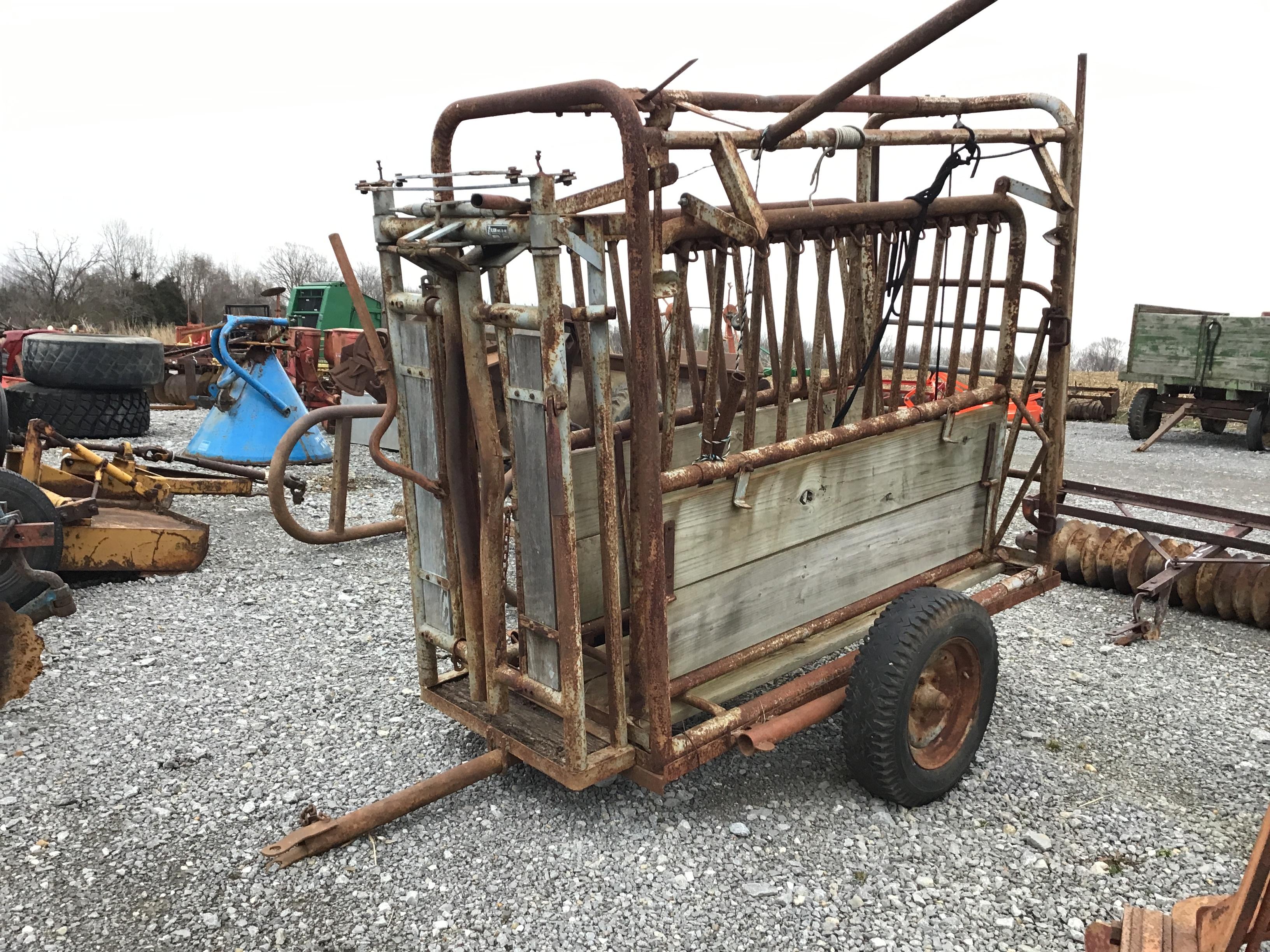 TRANSPORT CATTLE CHUTE