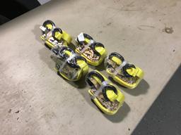 NEW 1'' X 15' RATCHET STRAPS - 5 TIMES THE PRICE