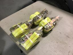 NEW 2'' X 14' RATCHET STRAPS - 4 TIMES THE PRICE