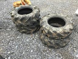 (4) 28X9-14/28X10.5-14 FOUR WHEELER TIRES - ALL ONE PRICE