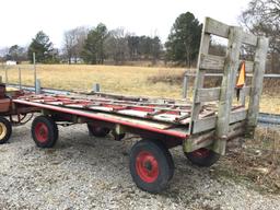 14FT FLAT WAGON W/ SIDES
