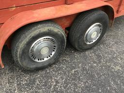 16FT BUMPERHITCH STOCK TRAILER - NO TITLE