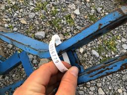 1 ROW BLUE CULTIVATOR