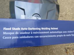 AUTO DARKENING WELDING HELMET