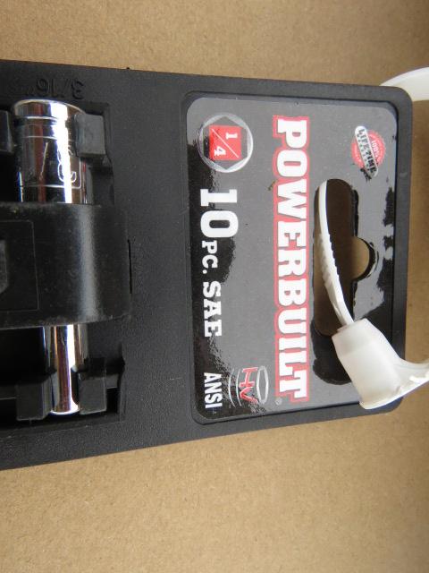 10 PC 1/4'' SOCKET SET