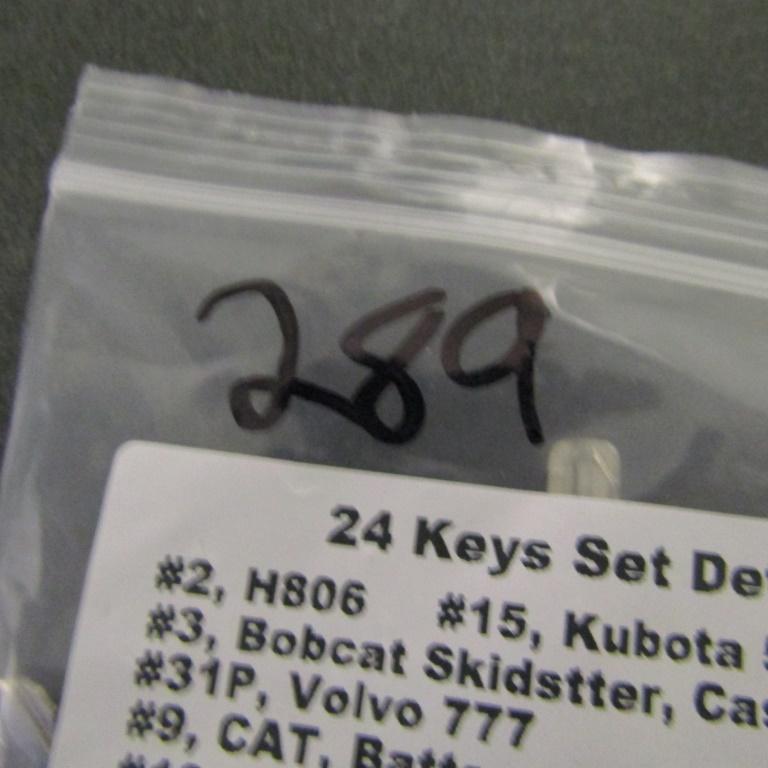 NEW SET OF (24) KEYS