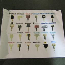 NEW SET OF (24) KEYS