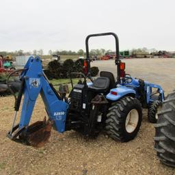 TC29DA NEW HOLLAND TRACTOR W/ BUSHOG BACKHOE