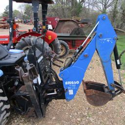 TC29DA NEW HOLLAND TRACTOR W/ BUSHOG BACKHOE