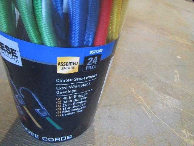 24PC REESE BUNGEE CORDS
