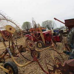 8 WHEEL VERMEER V-RAKE