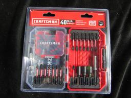 40PC CRAFTSMAN TORSION BIT SET