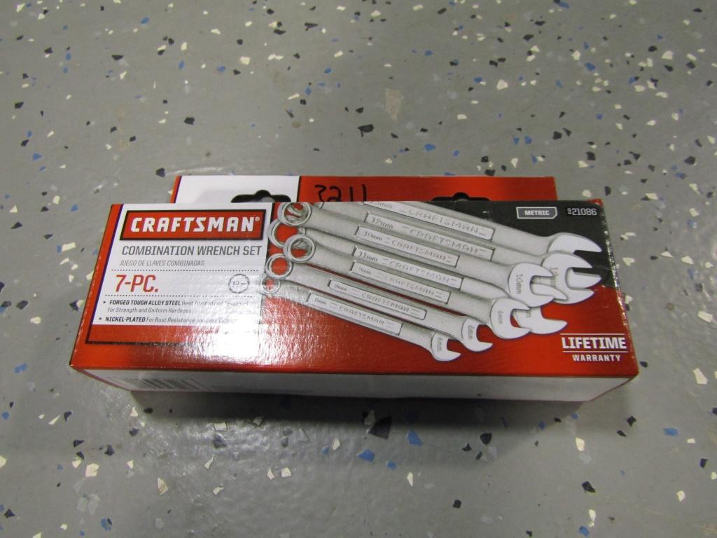 7PC CRAFTSMAN WRENCH SET