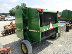 375 JOHN DEERE ROUND BALER - NICE