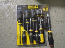 12PC STANLEY SCREW DRIVER SET