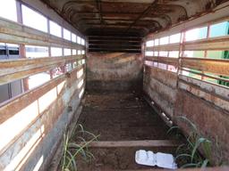 16FT WILRO GOOSENECK STOCK TRAILER  - NO TITLE