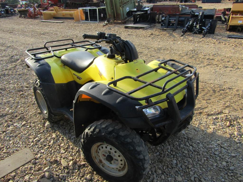 2006 HONDA 350 RANCHER FOUR WHEELER - NO TITLE