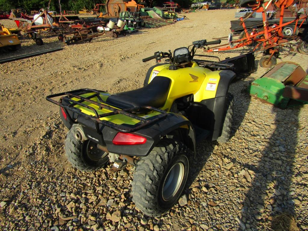 2006 HONDA 350 RANCHER FOUR WHEELER - NO TITLE