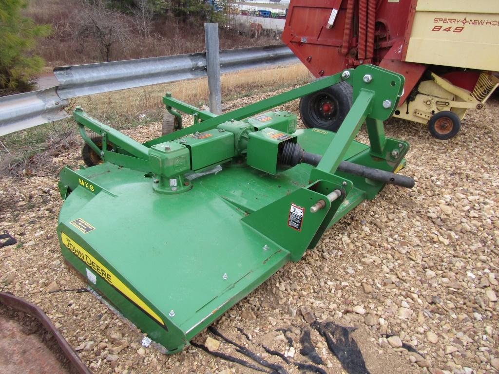 MX8 JOHN DEERE BUSHOG - VERY NICE