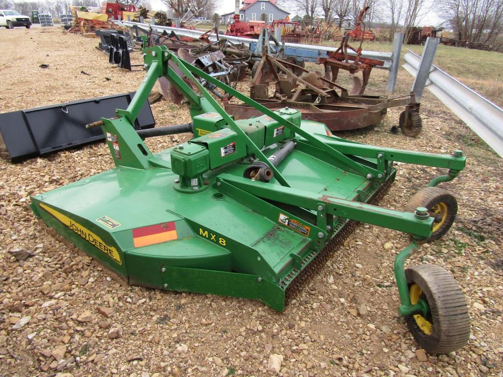 MX8 JOHN DEERE BUSHOG - VERY NICE