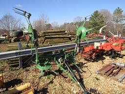 4 BASKET FRONTIER HYDRAULIC FOLD TEDDER