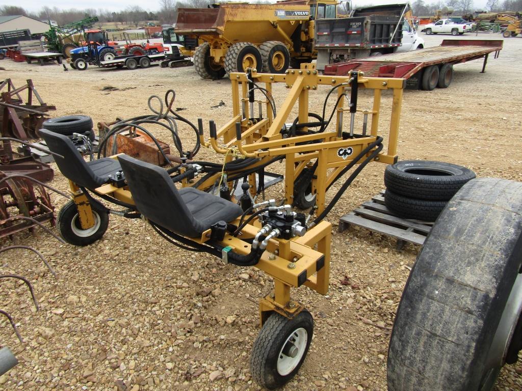 A-1 IMPLEMENTS 2 ROW HEMP HAWK WEEDER