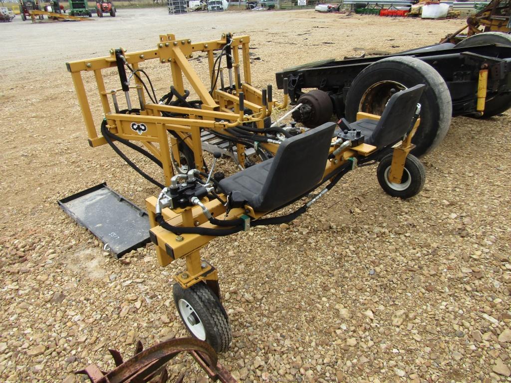 A-1 IMPLEMENTS 2 ROW HEMP HAWK WEEDER
