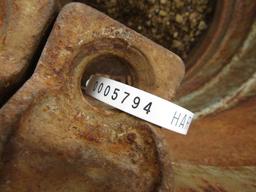 (2) 18.4/38 FIRESTONE TRACTOR TIRES AND RIMS - BOTH ONE PRICE