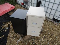 (2) Small Filing Cabinets