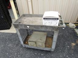 Cart on Wheels and Box